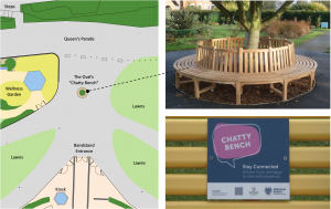 A New “Chatty Bench” at The Oval