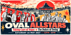 Oval Allstars brings Elvis, swing and big-band music to Margate in 2027